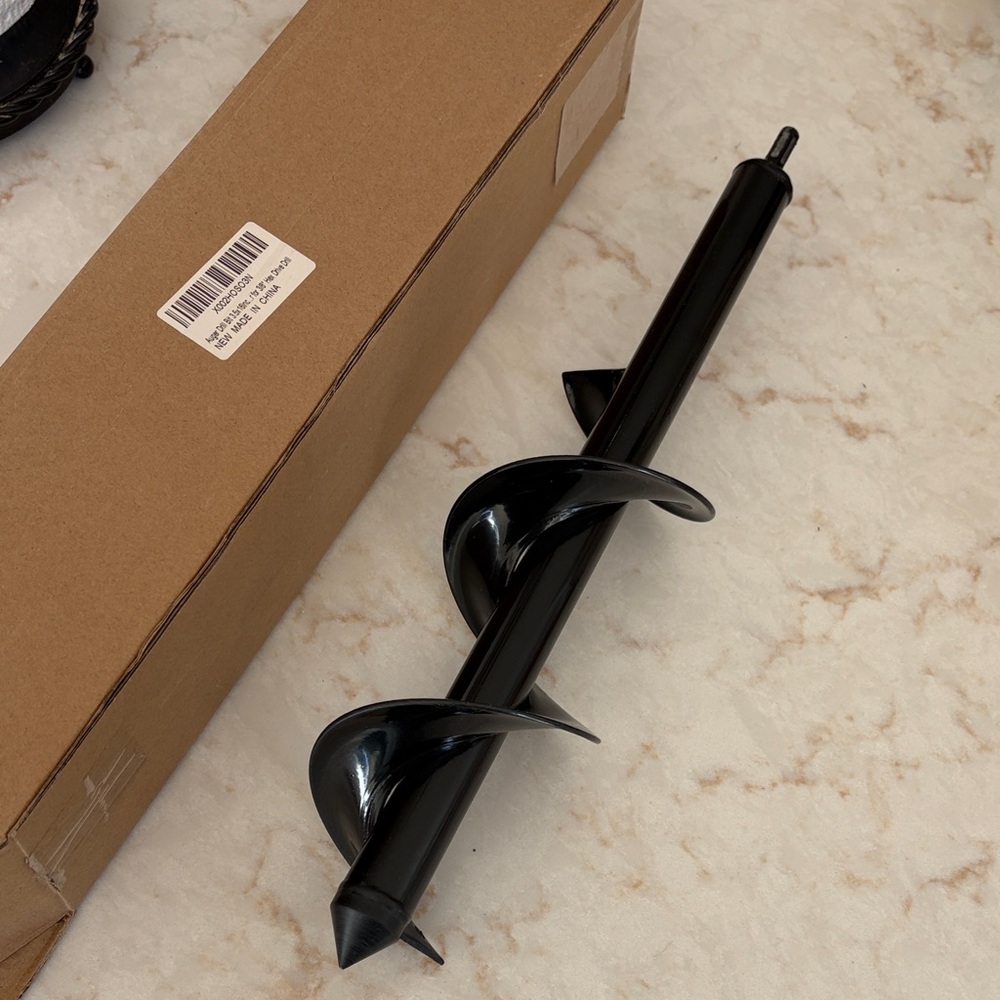 Black Auger Drill Bit for digging / gardening